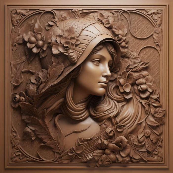 نموذج ثلاثي الأبعاد لآلة CNC 3D Art 